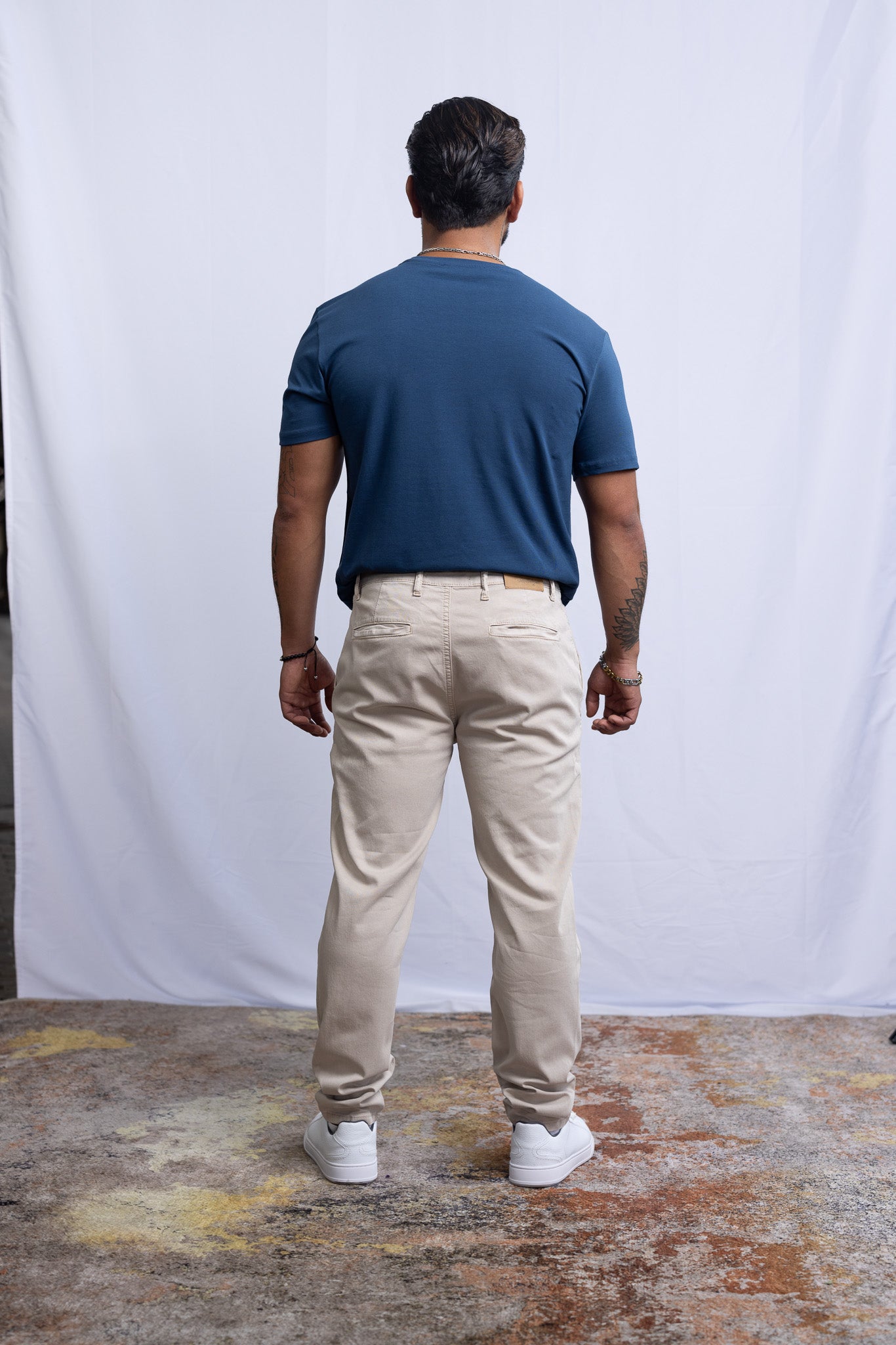 Chino-Hose Beige