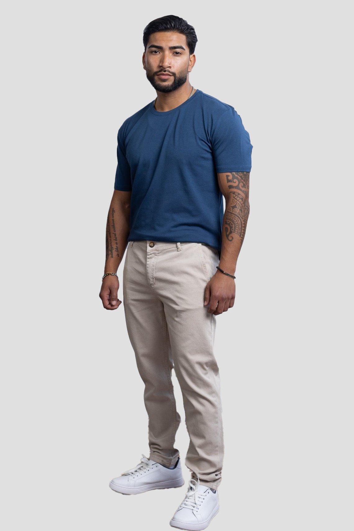 Chino-Hose Beige