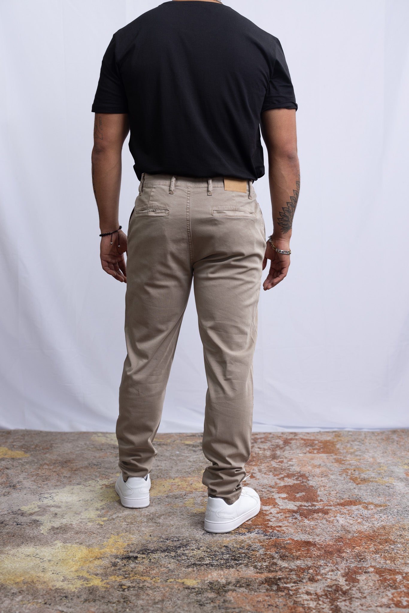 GS Chino–Hose Capuccino