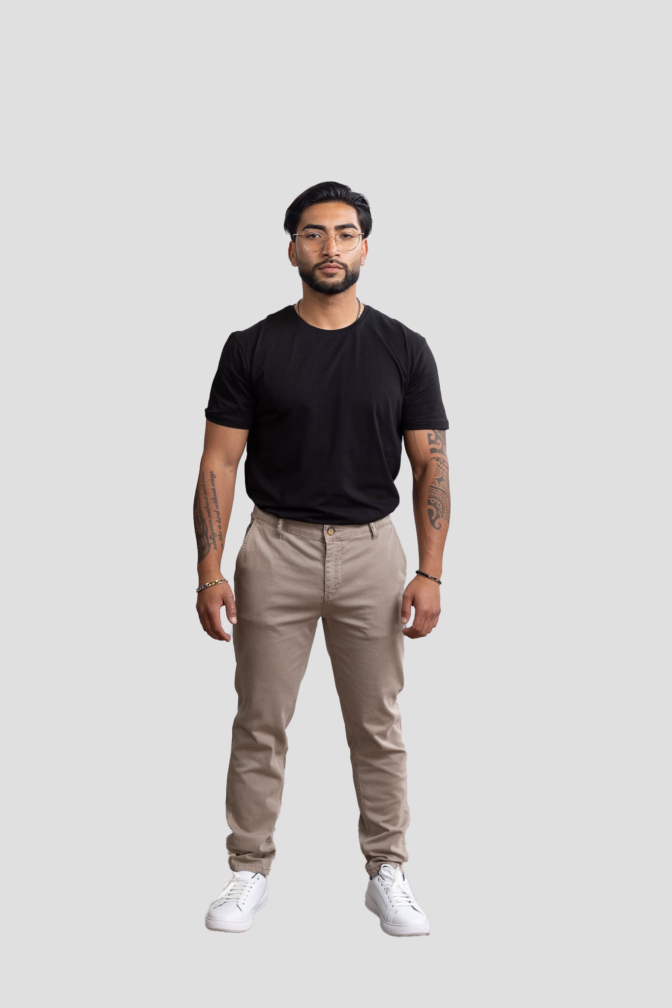 GS Chino–Hose Capuccino