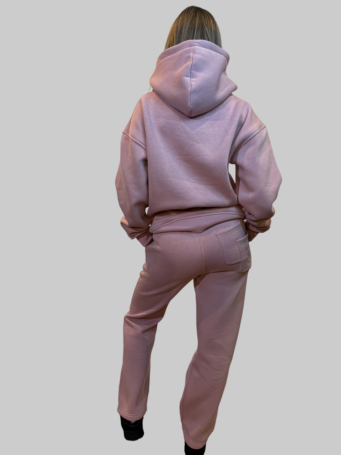 GS Oversize Hoodie Pink