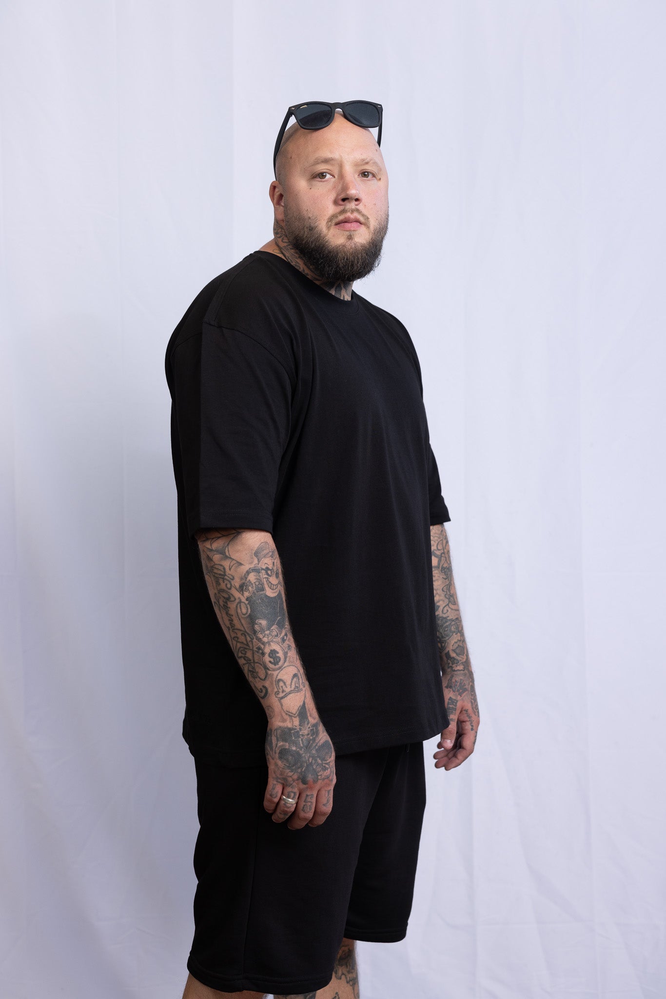 GS Oversize T-Shirt - Schwarz