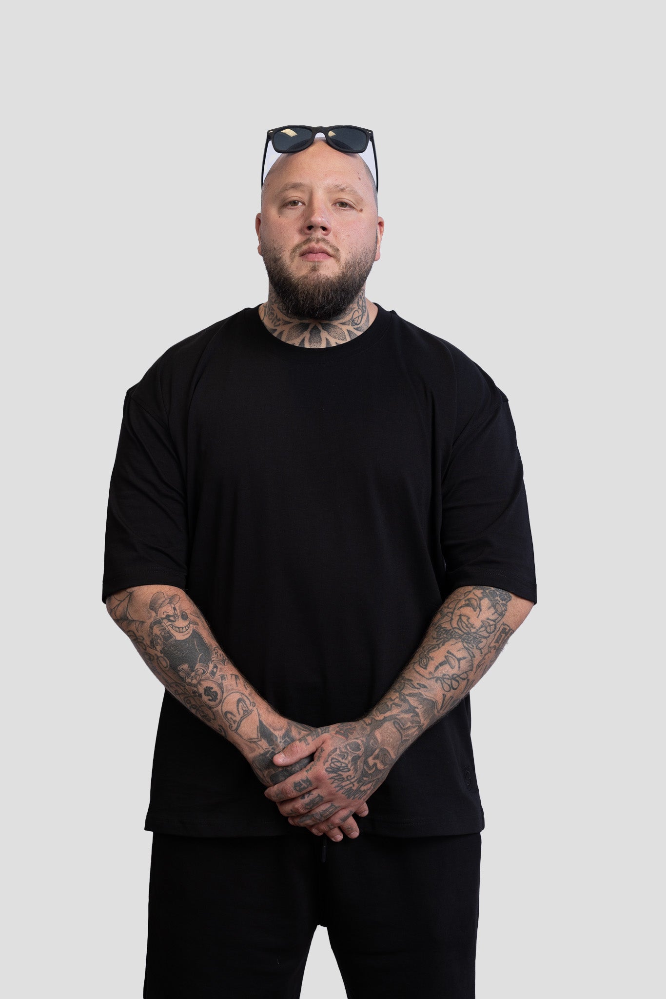 GS Oversize T-Shirt - Schwarz