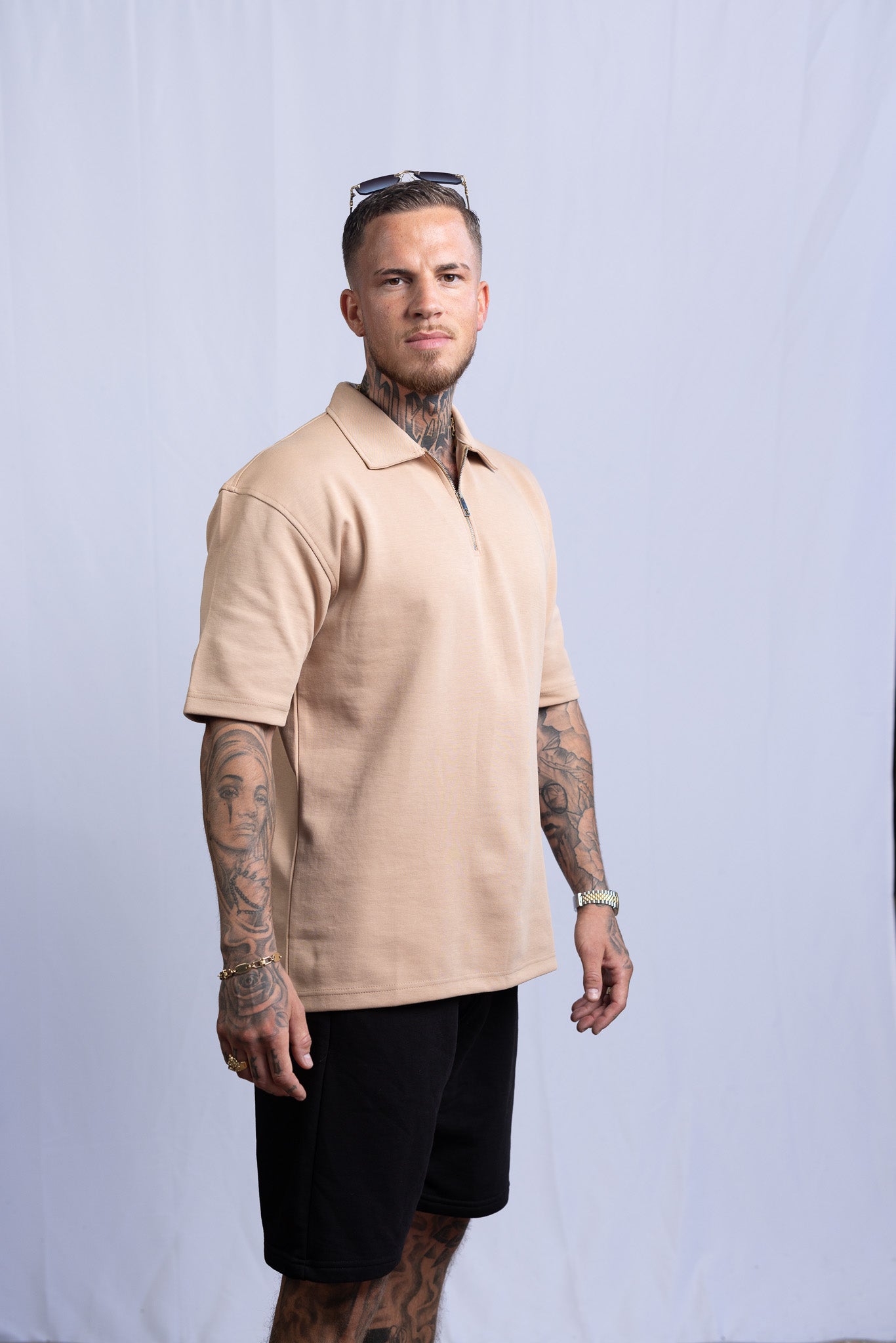 GS Unisex Polo-Shirt - Beige