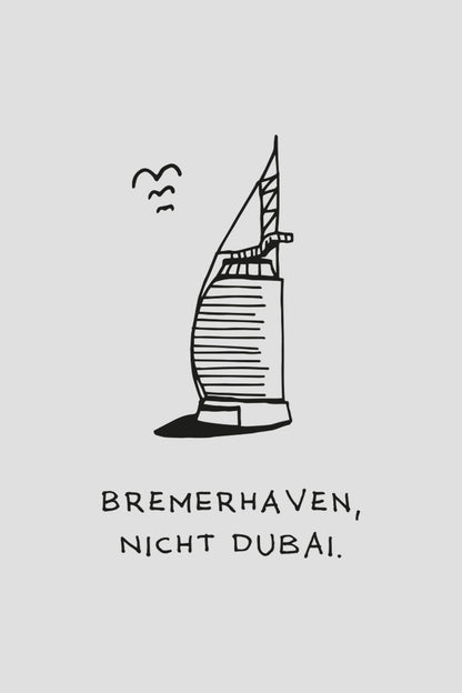 Künstler Collaboration - T-Shirt Bremerhaven Merch