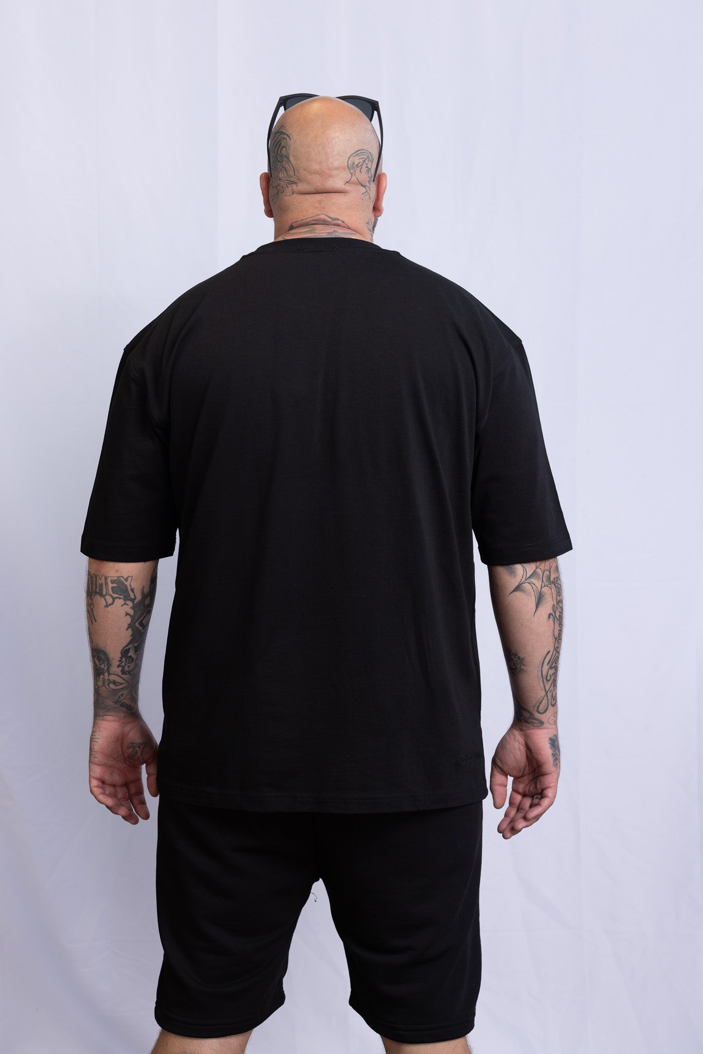 GS Oversize T-Shirt -  Schwarz